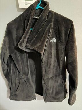 The North Face Black Plush Fleece Jacket